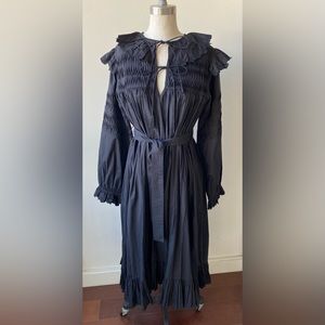 V.DE.VINSTER LONG SLEEVE BLACK HINA DRESS